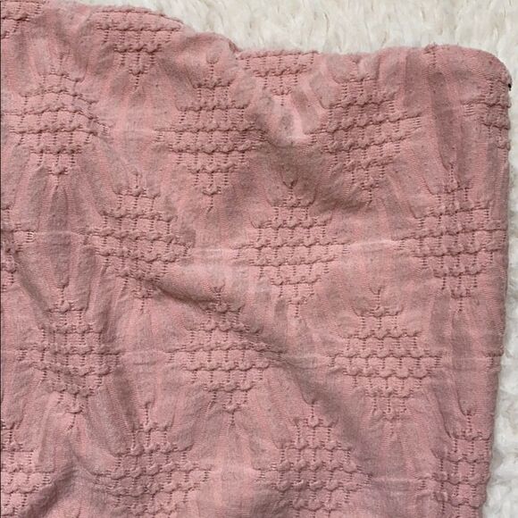 Urban Outfitters pink crop top with flower pattern size L - Picture 3 of 10